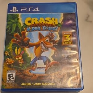 Sony PS4 Crash Bandicoot N. Sane Trilogy - Blue Case